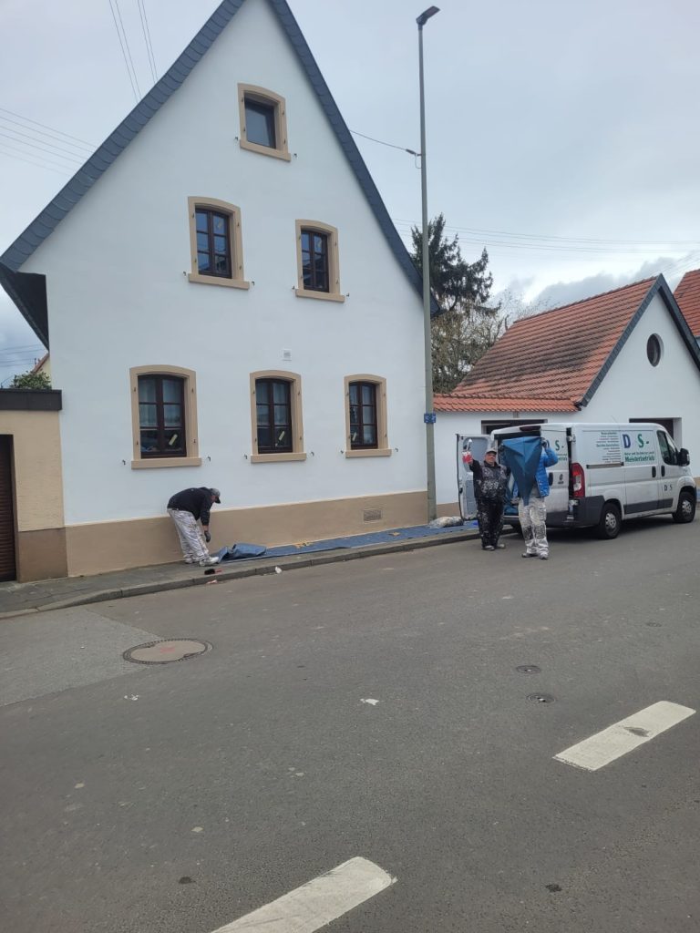 Kaminbau und Malerarbeiten wie Fassadenreinigung in Speyer und Mannheim